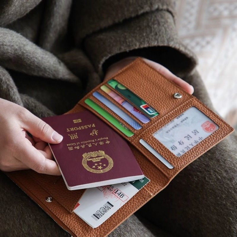 Leather Passport Holder Covers - огляд і ціна Index Card Holder
