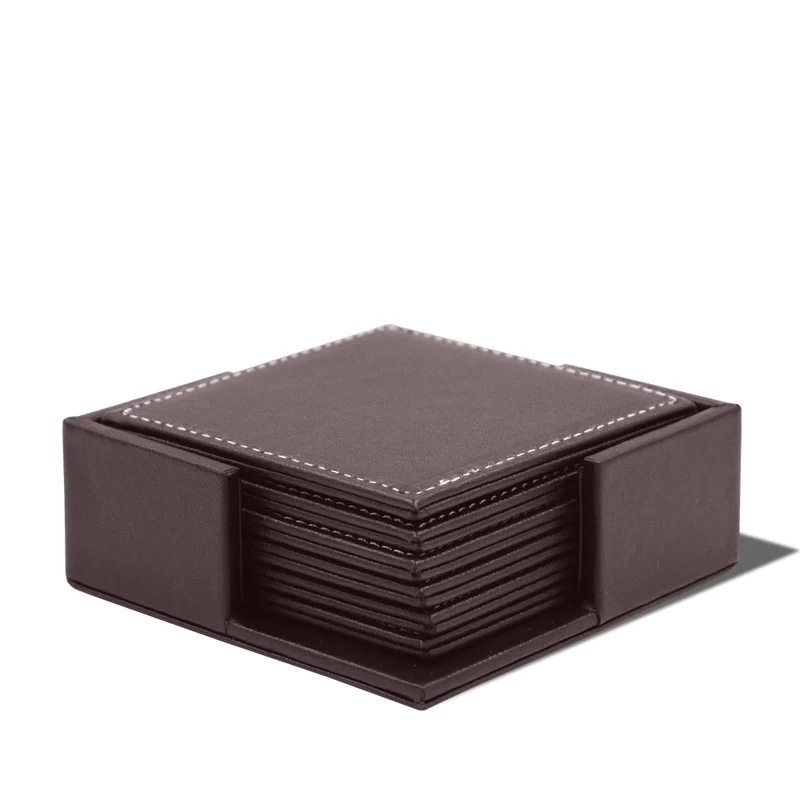 6pcs/Set Business Leather Coas - огляд і ціна Leather Desk Pad