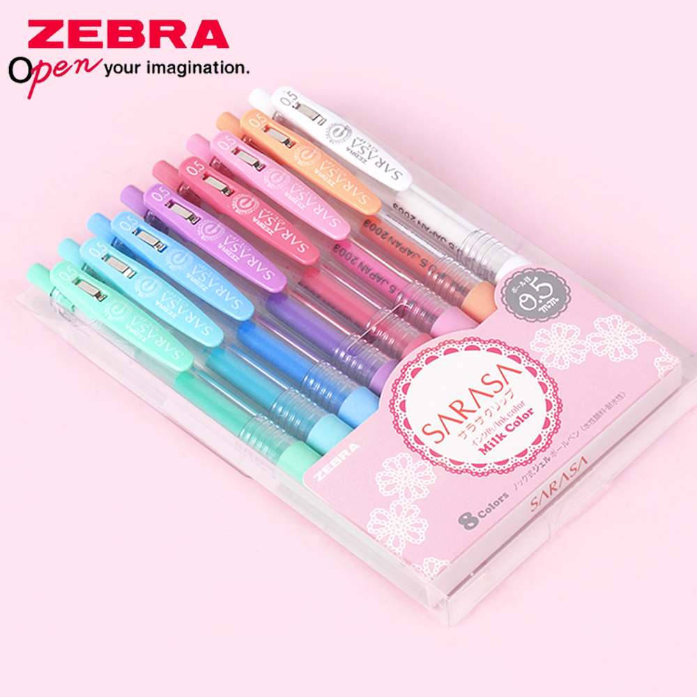 3/5/8 Color Zebra Gel Pen Set  - огляд і ціна Zebra Pen Mildliner