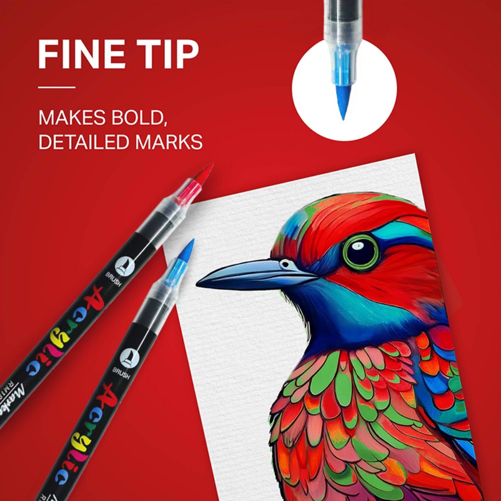 12-60 Colors Acrylic Paint Mar - огляд і ціна Copic Marker Classic