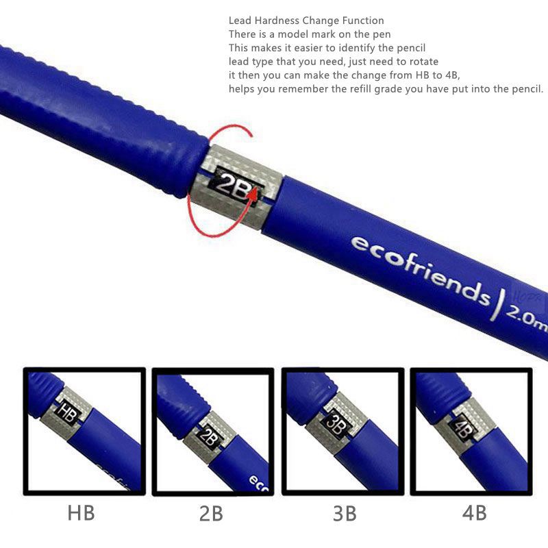 2.0mm Mechanical Pencil Set 2B - огляд і ціна Staedtler Pencil Lumocolor
