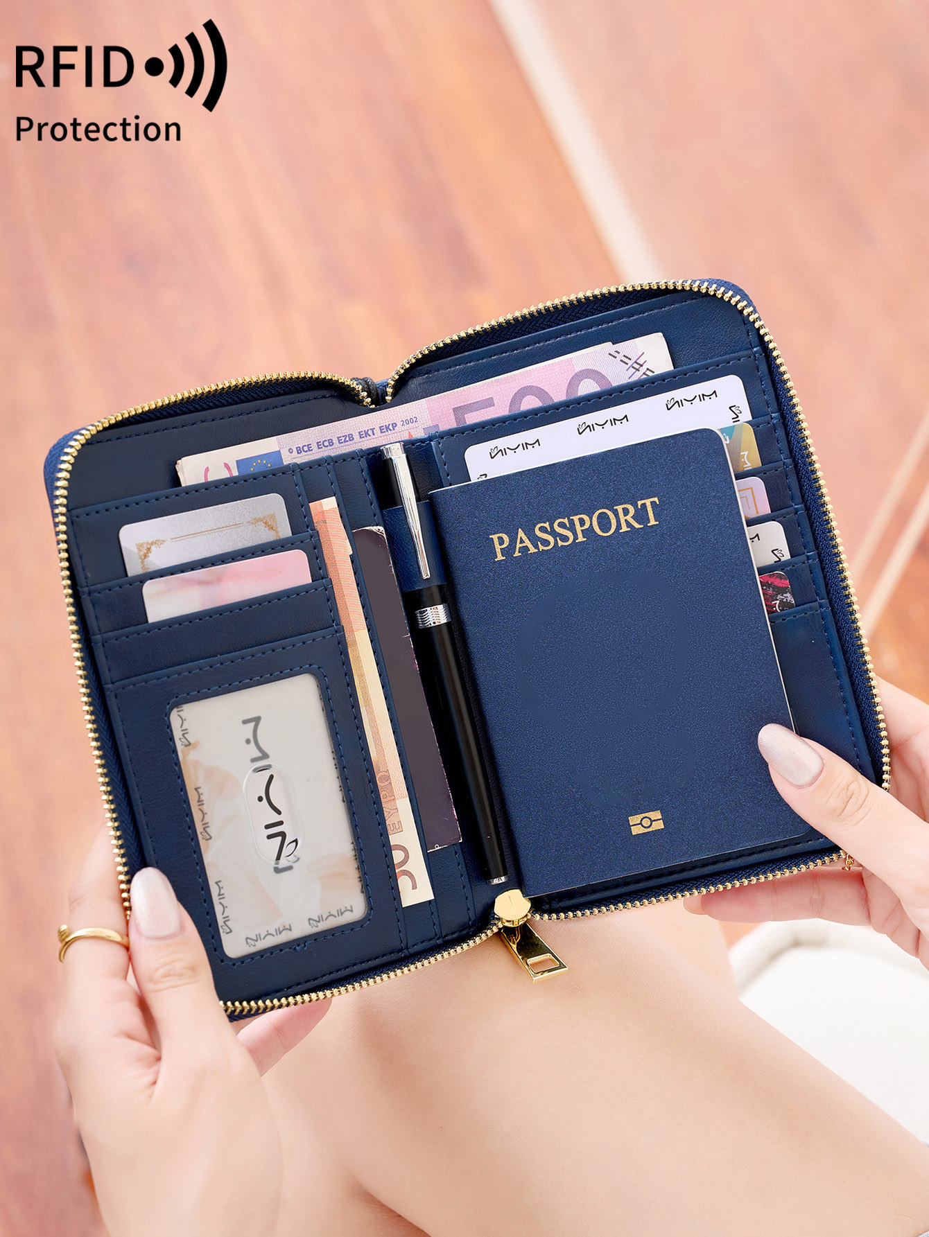 RFID Shielded Passport Holder  - огляд і ціна Index Card Holder